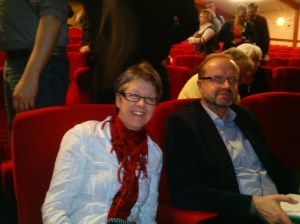 Alltid lika trevligt att träffa mamma och pappa