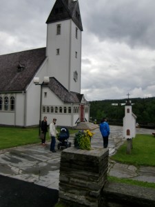 Plasen för de flesta kyrkbesök i påsk, Tärna kyrka