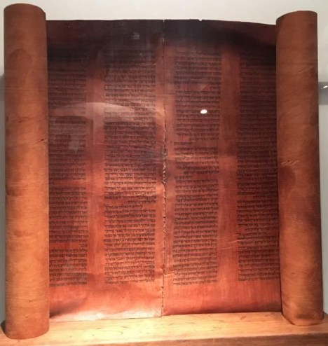 Pergamentrulle hebreiska Lutherresa